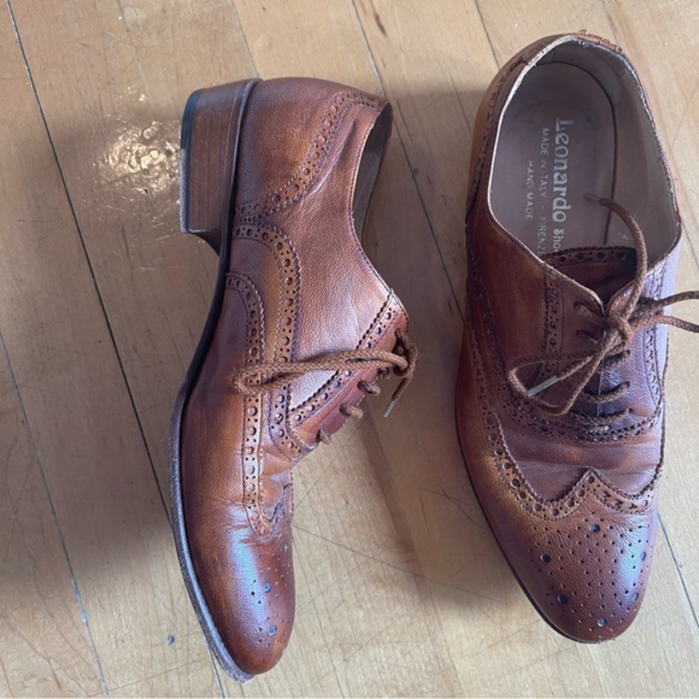 Handmade Italian shoes sz 38 / us 7.5
